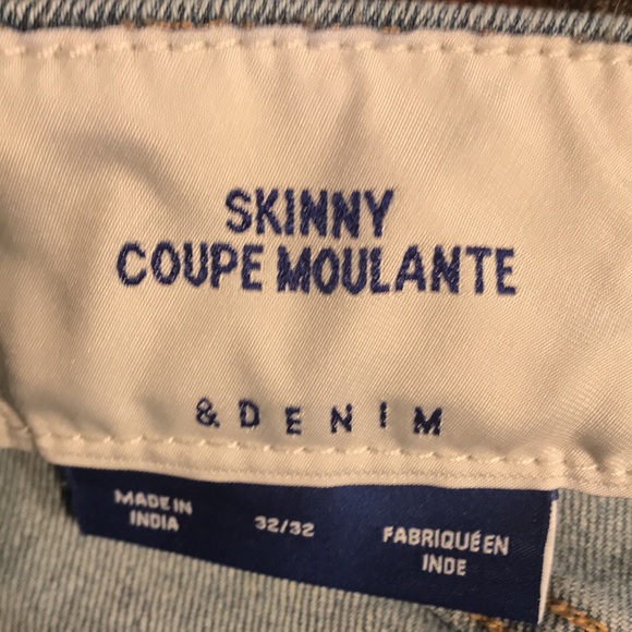H&M &Denim Skinny Coupe Moulante Jeans - Picture 4 of 7